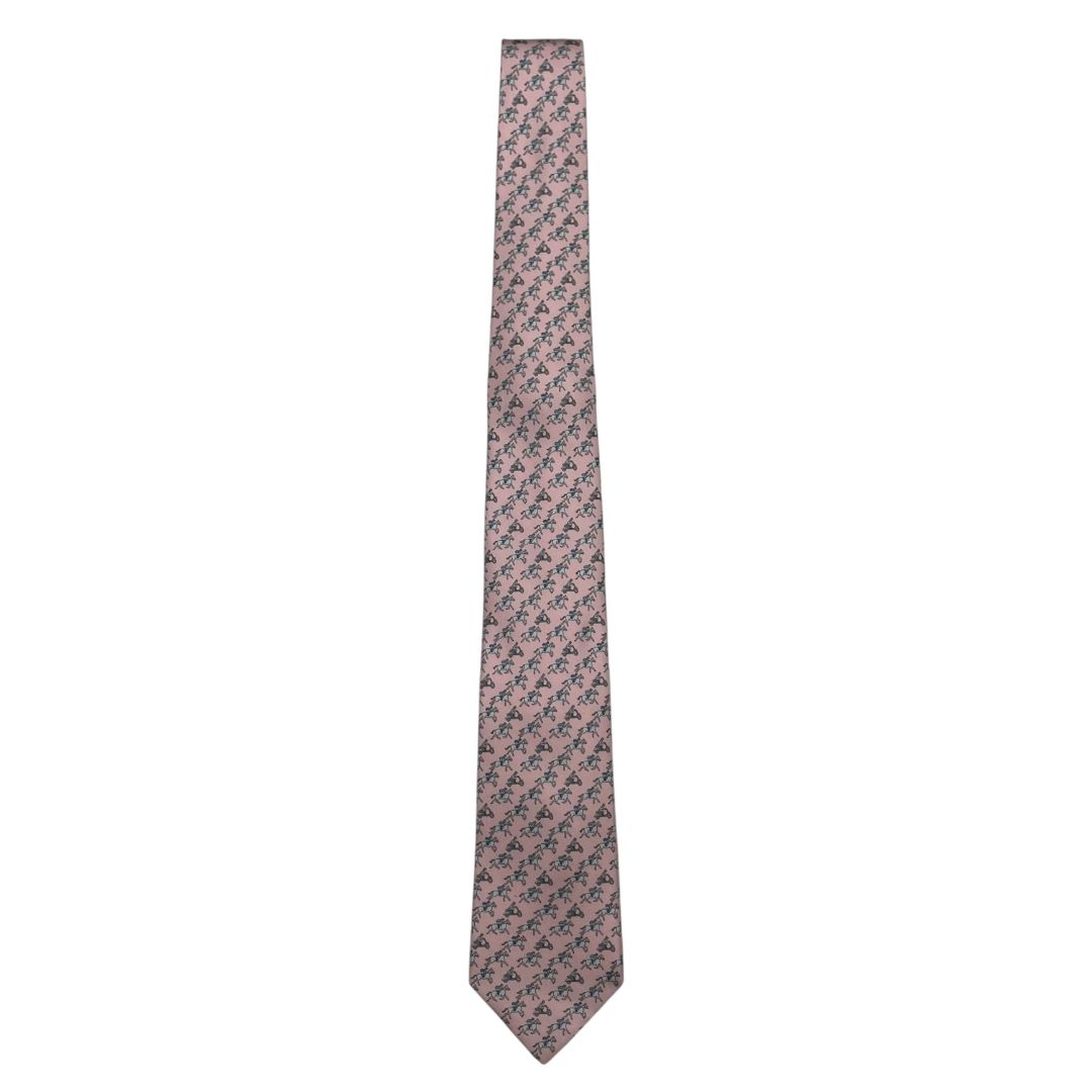 HERMES  Corbata  Varios  Estampado  Talle Unico