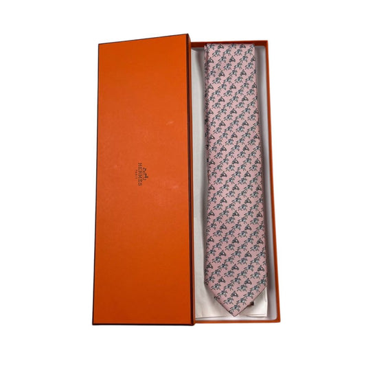 HERMES  Corbata  Varios  Estampado  Talle Unico