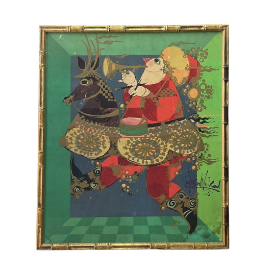 ANONIMO  Arte sin Vidrio  Estilo Figurativo  Medida 76cm X 60cm