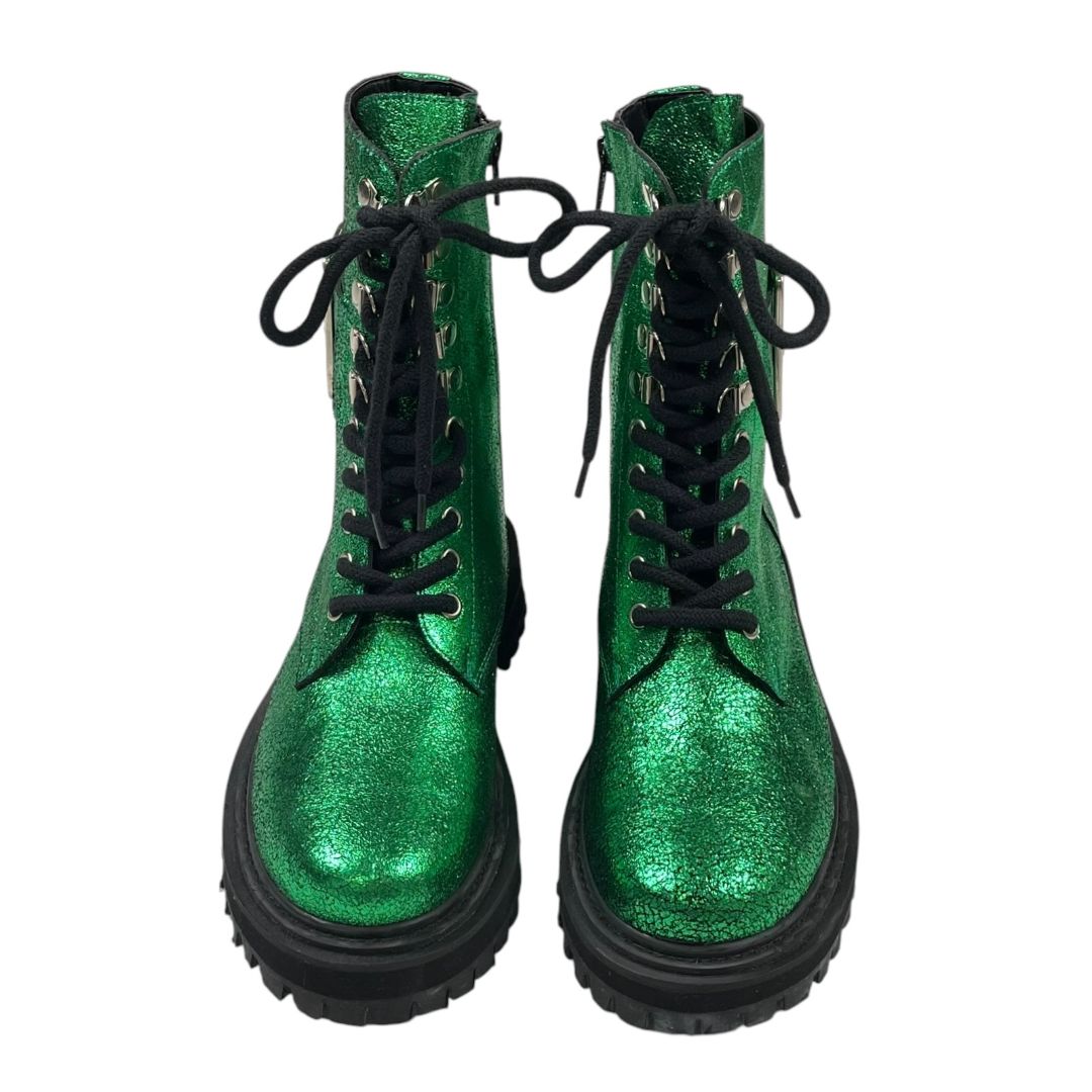 SARKANY Borcegos Verde Talle 38