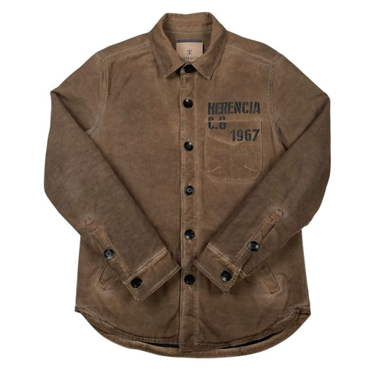 HERENCIA ARGENTINA Camisaco Marron Talle S