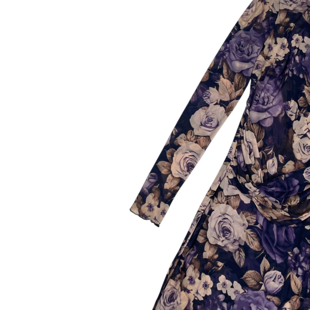 FREE PEOPLE Vestido Manga Larga Varios Floral Talle L
