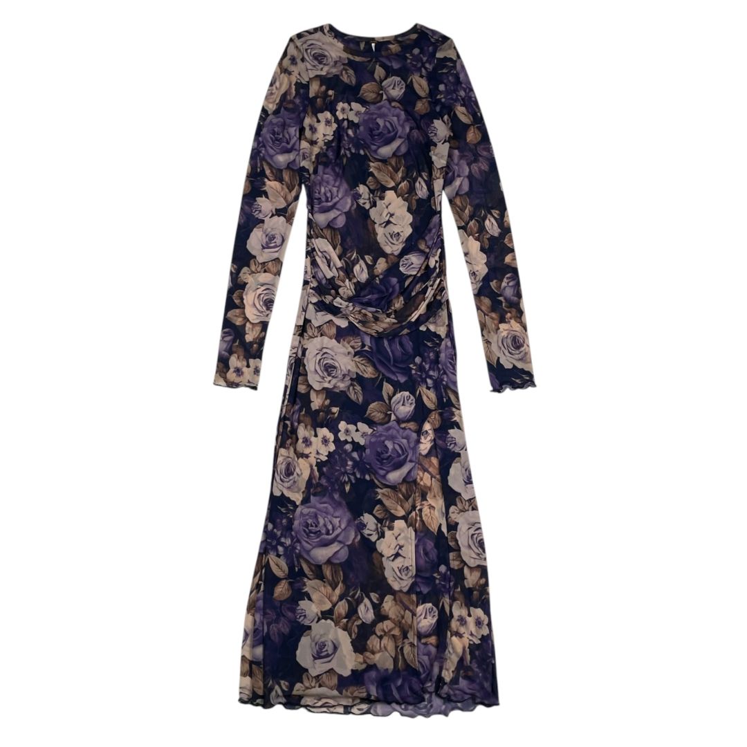 FREE PEOPLE Vestido Manga Larga Varios Floral Talle L