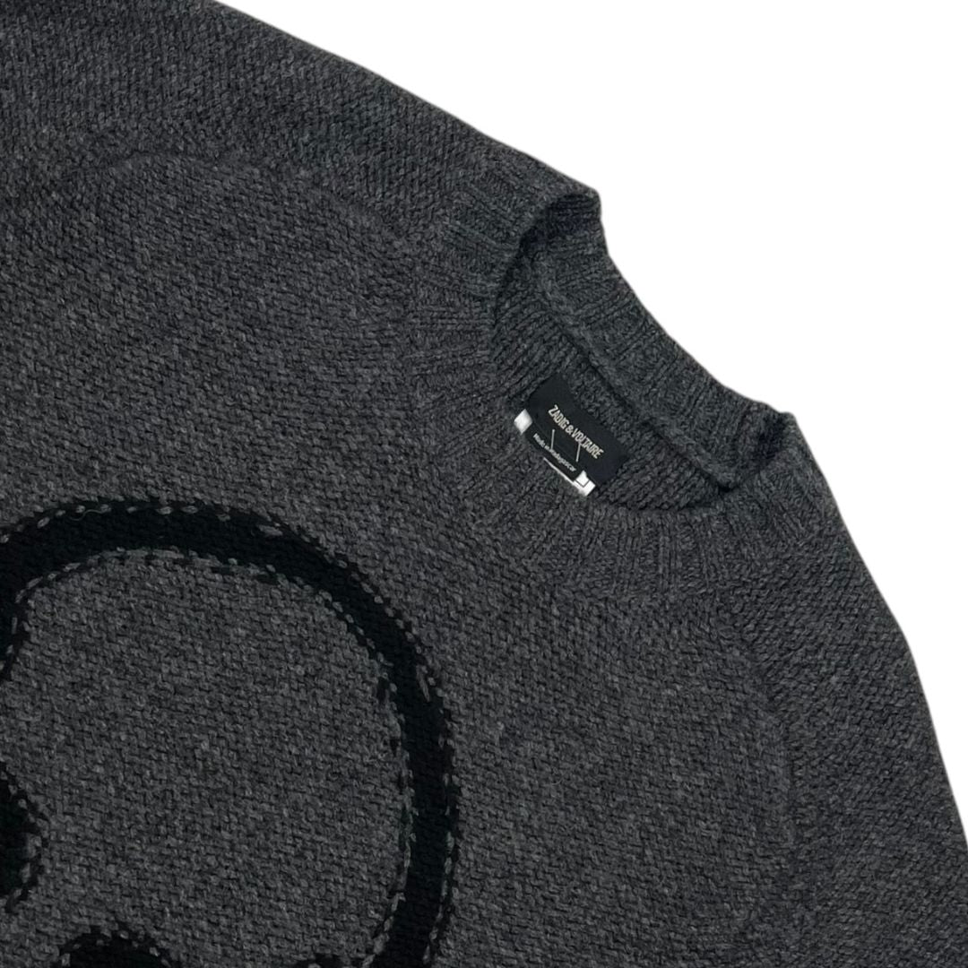 ZADIG & VOLTAIRE Sweater Gris Talle M