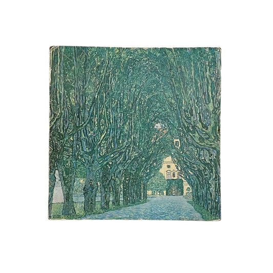 ANONIMO Arte sin Vidrio Estilo Paisajismo Medida 30cm X 29cm