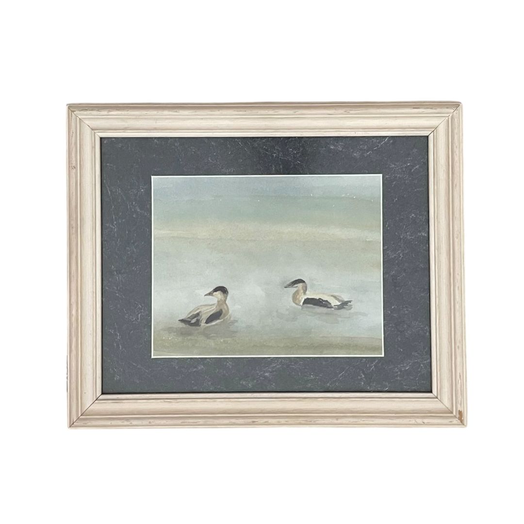 ANONIMO Arte con Vidrio Estilo Figurativo Medida 42cm X 34cm