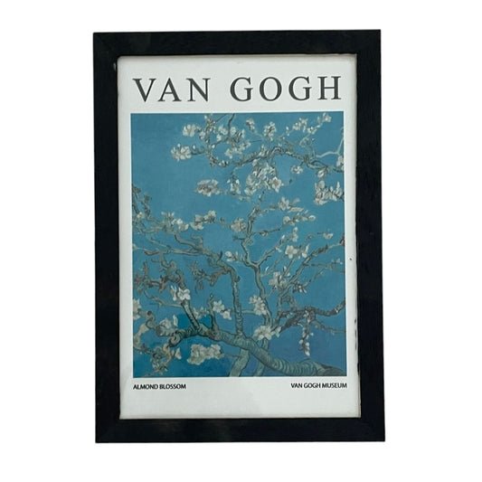VAN GOGH Arte con Vidrio Estilo Figurativo Medida 30 cm x 23 cm
