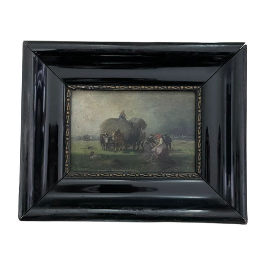 ANONIMO Arte sin Vidrio Estilo Paisajismo Medida 22cm X 15cm