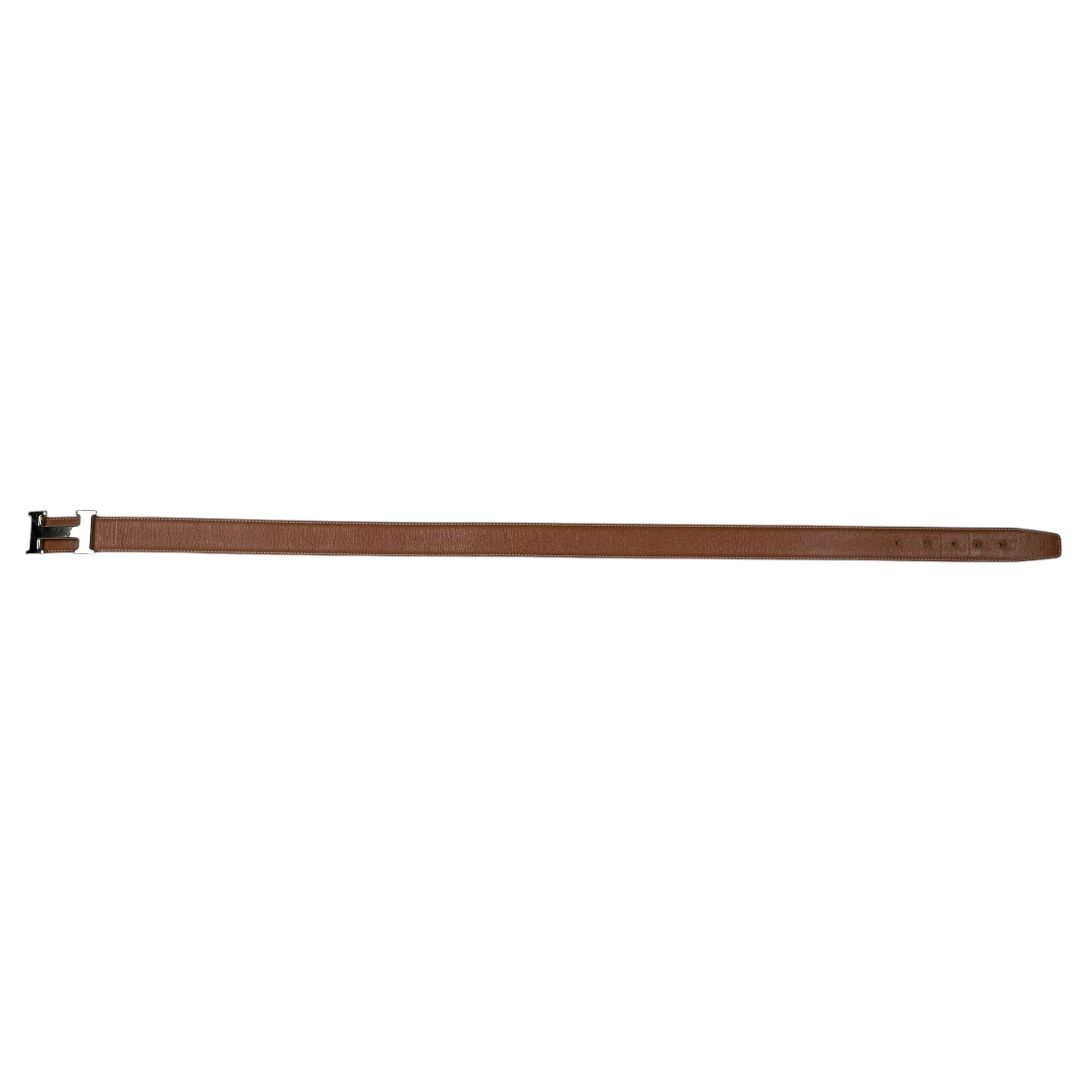 HERMES Cinturon Otro Marron Talle 74