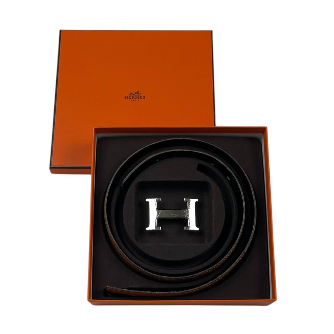 HERMES Cinturon Otro Marron Talle 74