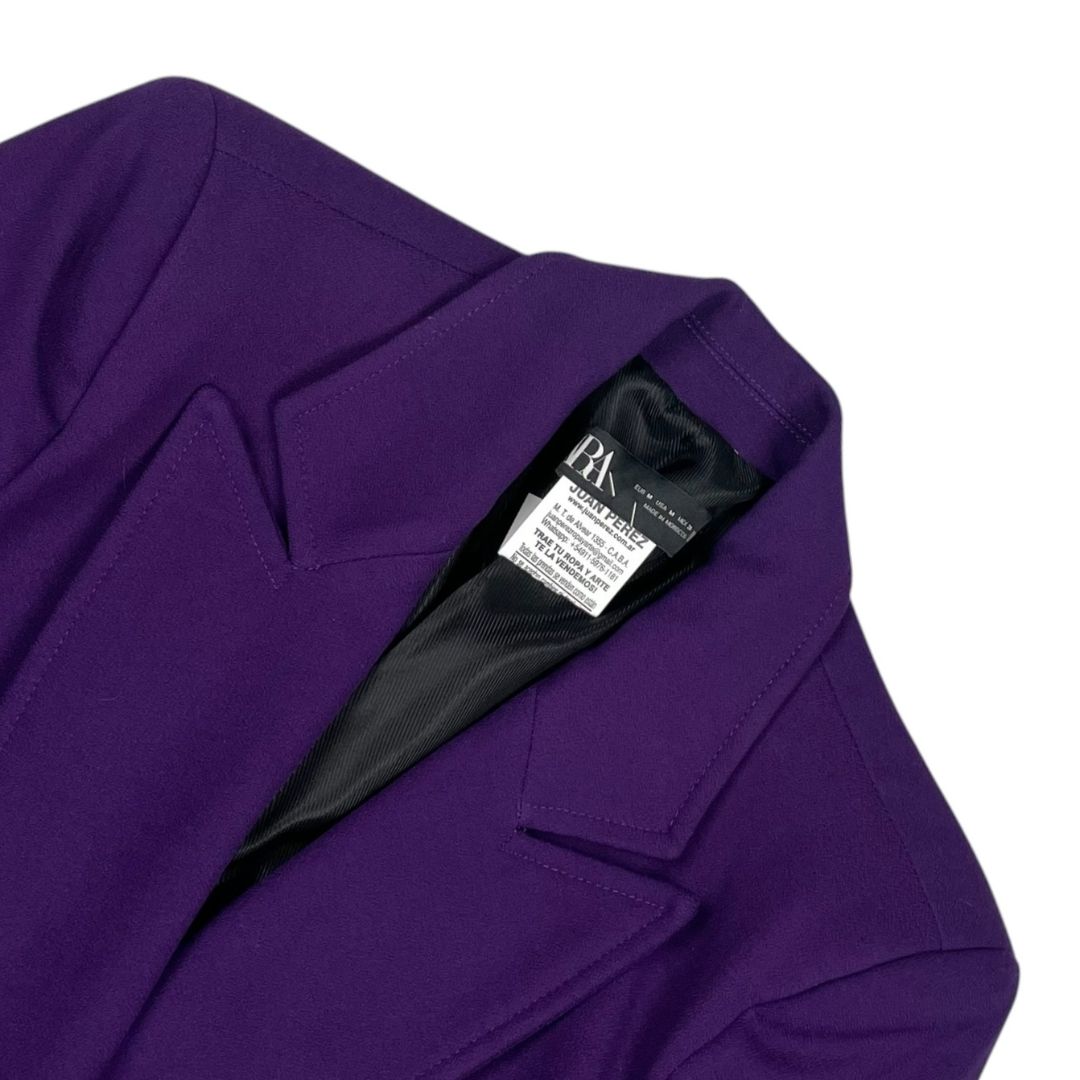 ZARA Saco Violeta Talle M
