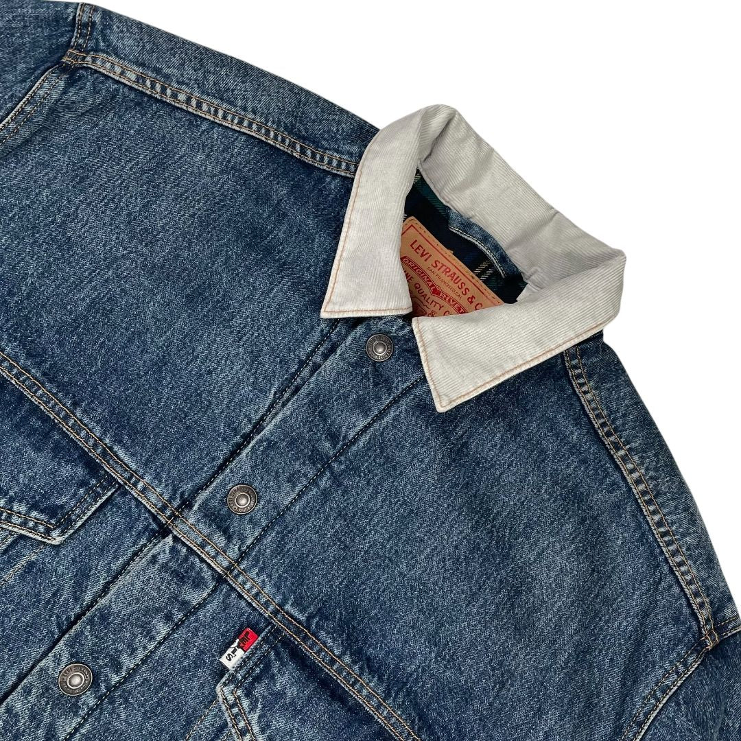 LEVIS Campera Celeste Talle XXL