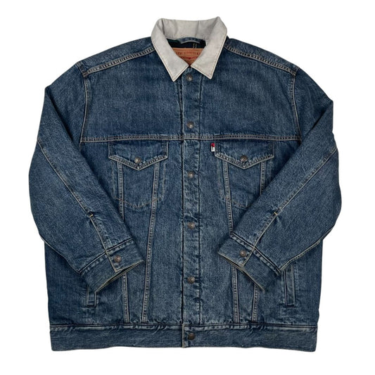 LEVIS Campera Celeste Talle XXL