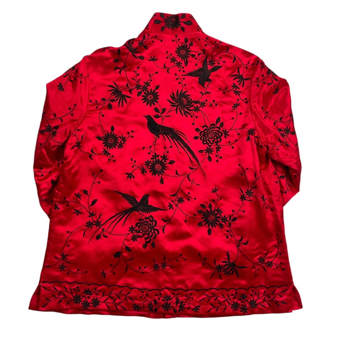 PLUM BLOSSOMS Camisa Manga Larga Varios Rojo Y Negro Talle 38