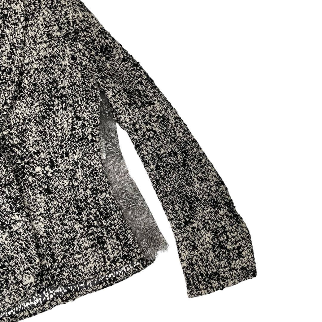 GIANFRANCO FERRE Saco Varios Blanco Y Negro Talle S