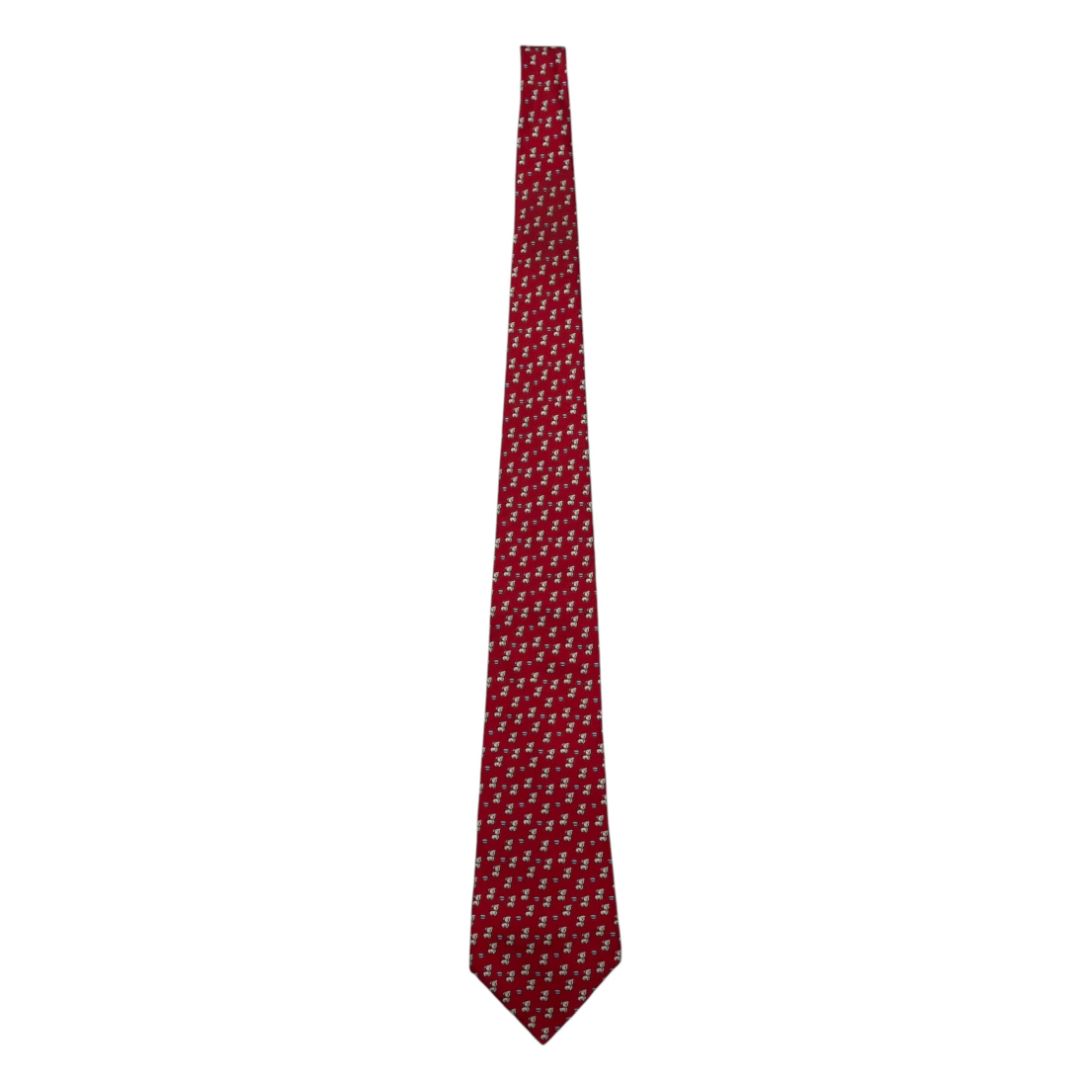 FERRAGAMO Corbata Varios Estampado Talle Unico