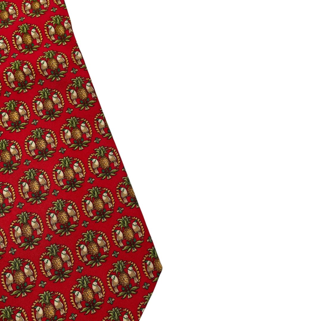 FERRAGAMO Corbata Varios Estampado Talle Unico