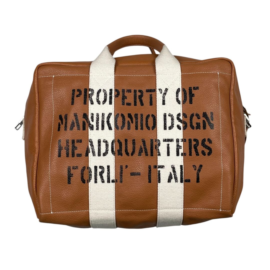 MANIKOMIO DSGN Bolso Marron Medida 38cm X 30cm