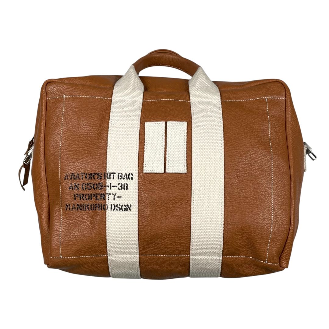 MANIKOMIO DSGN Bolso Marron Medida 38cm X 30cm