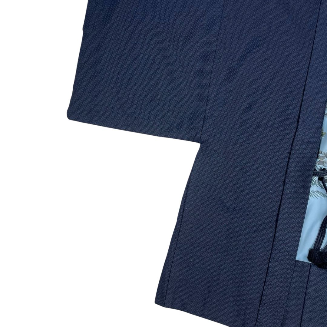 SIN MARCA Kimono Corto Azul Talle L