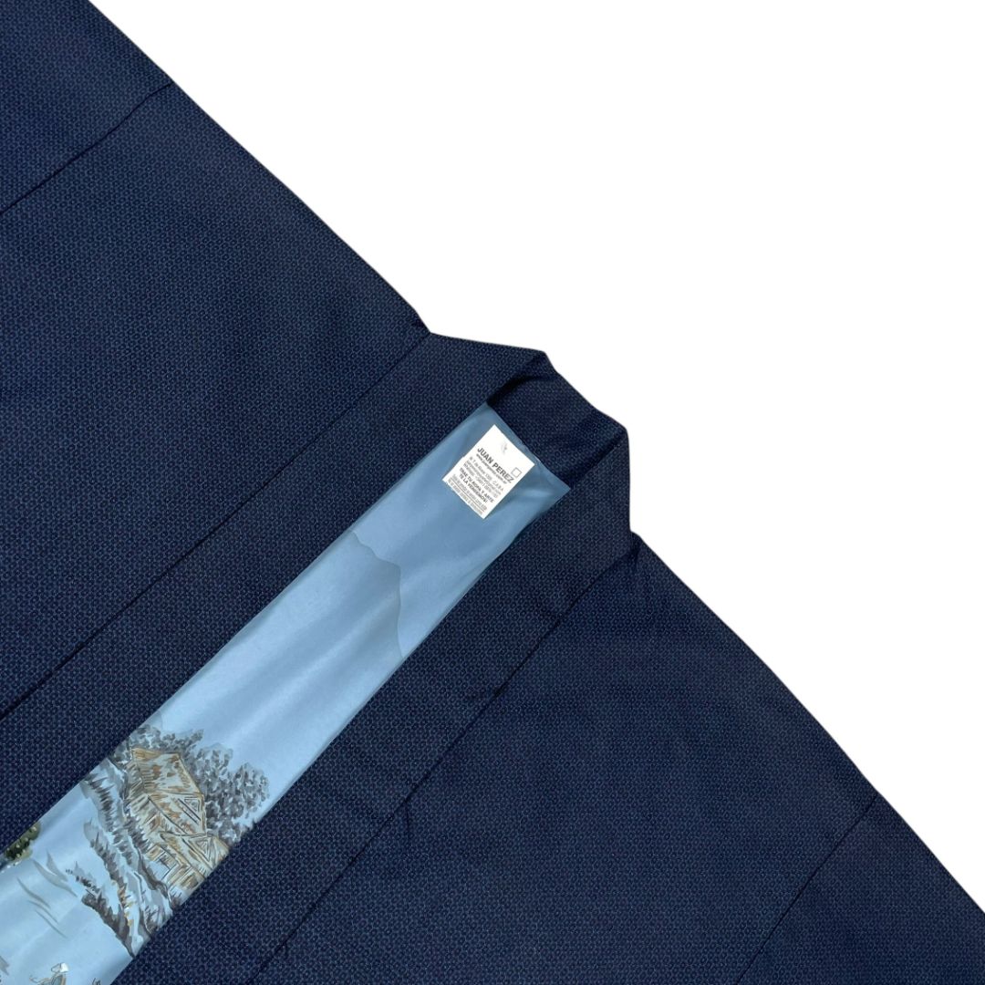 SIN MARCA Kimono Corto Azul Talle L
