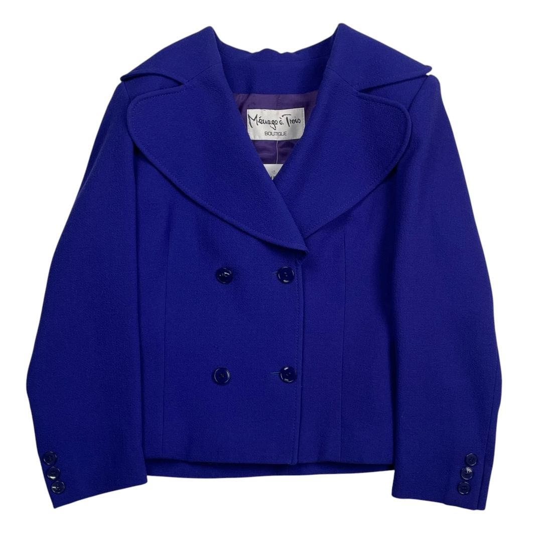 MENAGE A TROIS Conjunto X2 Azul Talle L