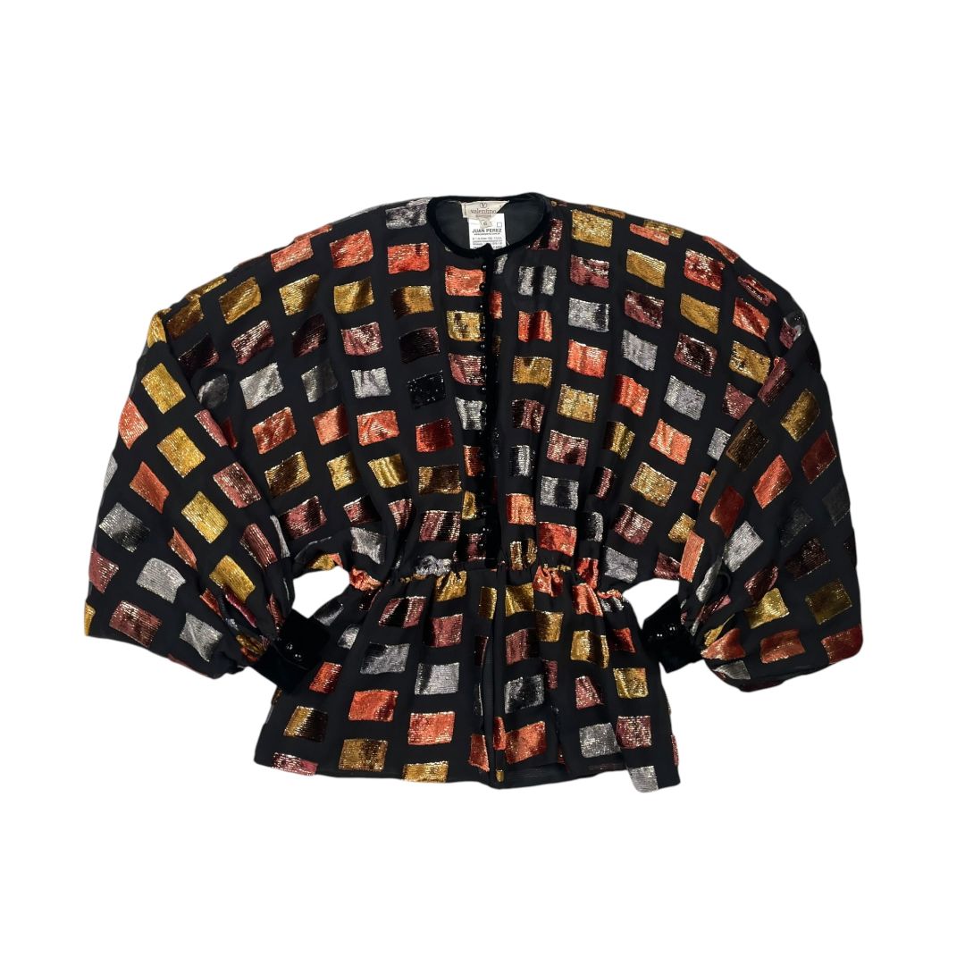 VALENTINO Blusa Negro Talle 6