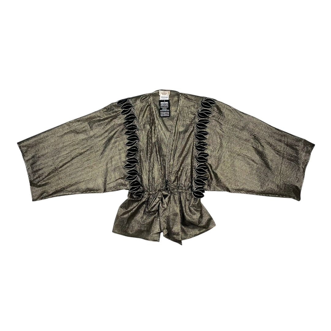 VALENTINO Blusa Dorado Talle 2