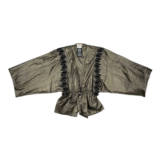 VALENTINO Blusa Dorado Talle 2