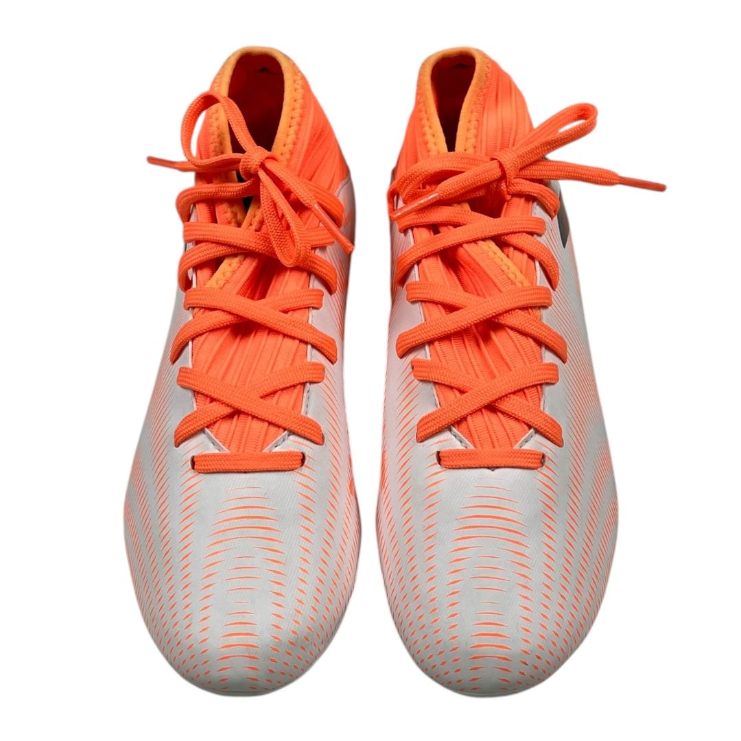ADIDAS Botines Blanco Y Naranja Talle 33