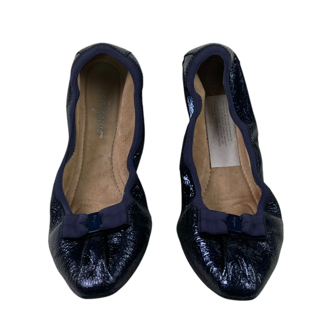 FERRAGAMO Sandalias Azul Talle 36,5