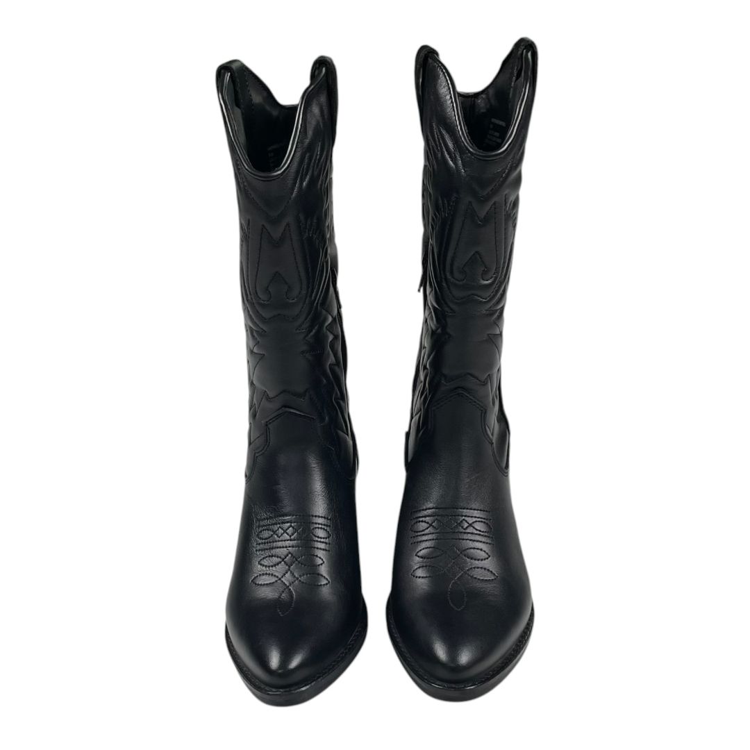 Bota Cowboy  STEVE MADDEN  Negro Talle 9