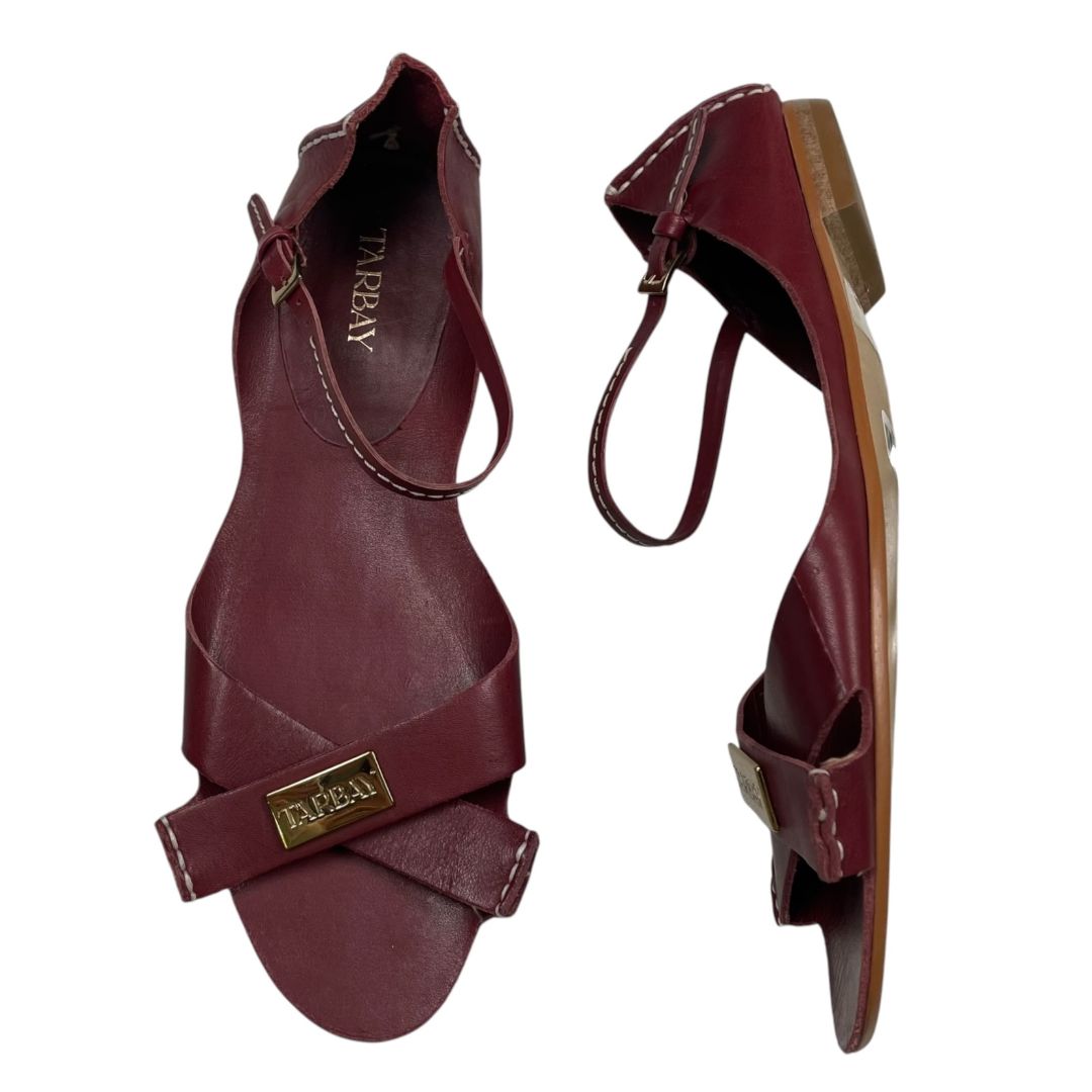 TARBAY  Sandalias  Bordeaux  Talle 39