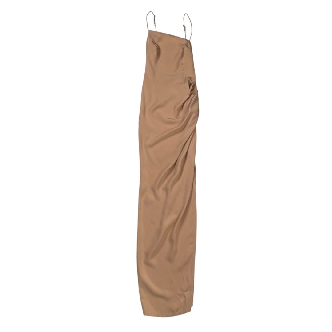 EVANGELINA BOMPAROLA  Vestido Sin Manga  Beige  Talle XS