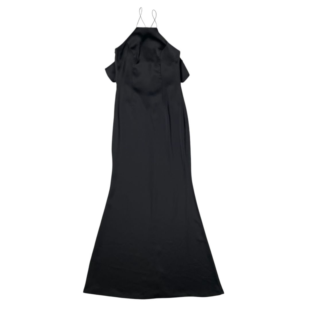 EVANGELINA BOMPAROLA  Vestido Sin Manga  Negro  Talle M