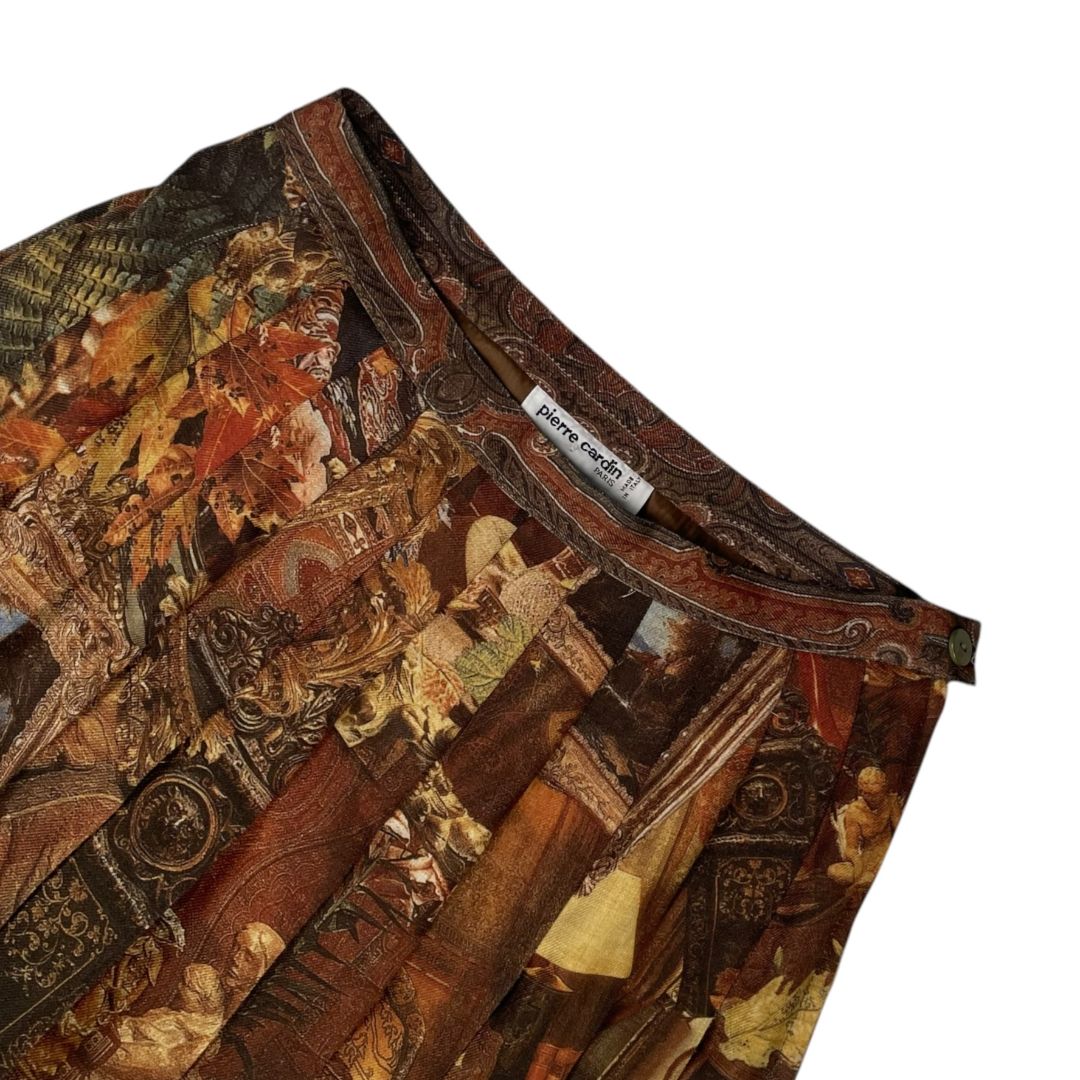PIERRE CARDIN Pollera Larga Varios  Estampado Talle S
