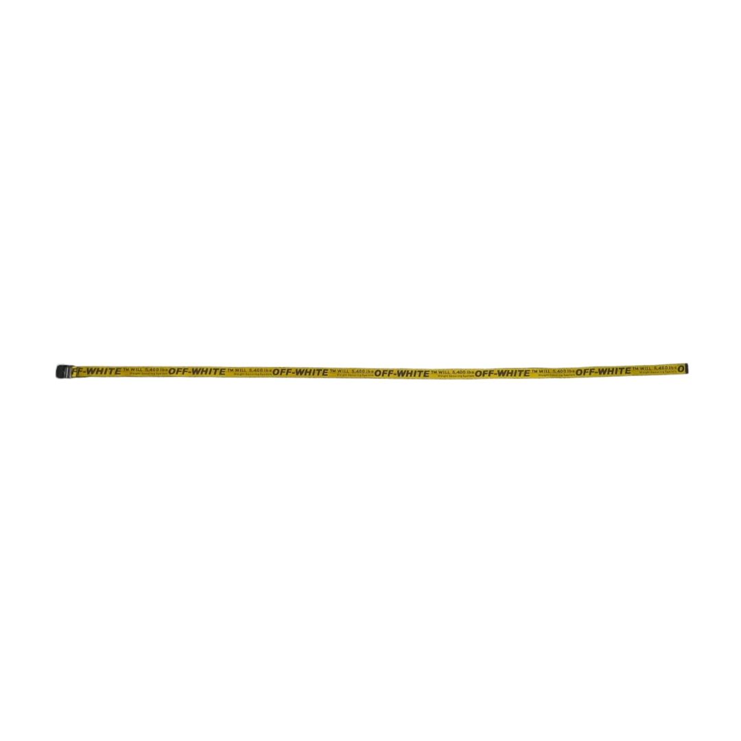 OFF WHITE Cinturon Otro Amarillo Talle Unico