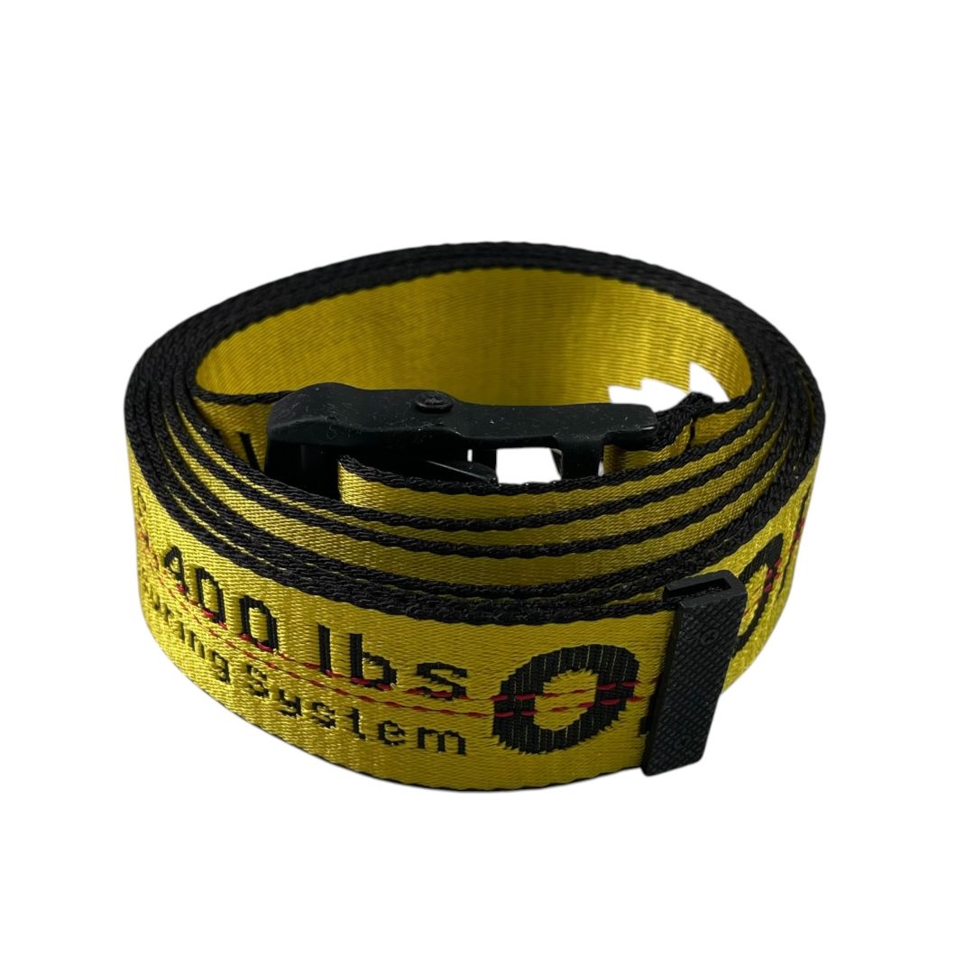 OFF WHITE Cinturon Otro Amarillo Talle Unico