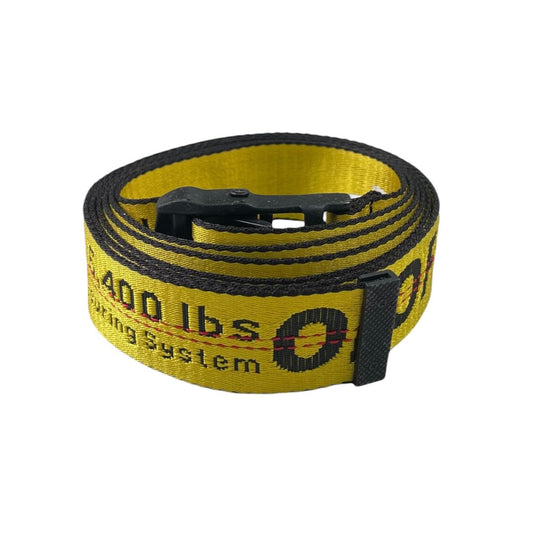 OFF WHITE Cinturon Otro Amarillo Medida 205cm
