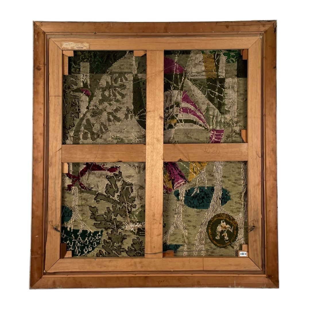 ANONIMO Arte sin Vidrio Estilo Figurativo Obra 87cm X 81cm Marco 95cm X 89cm