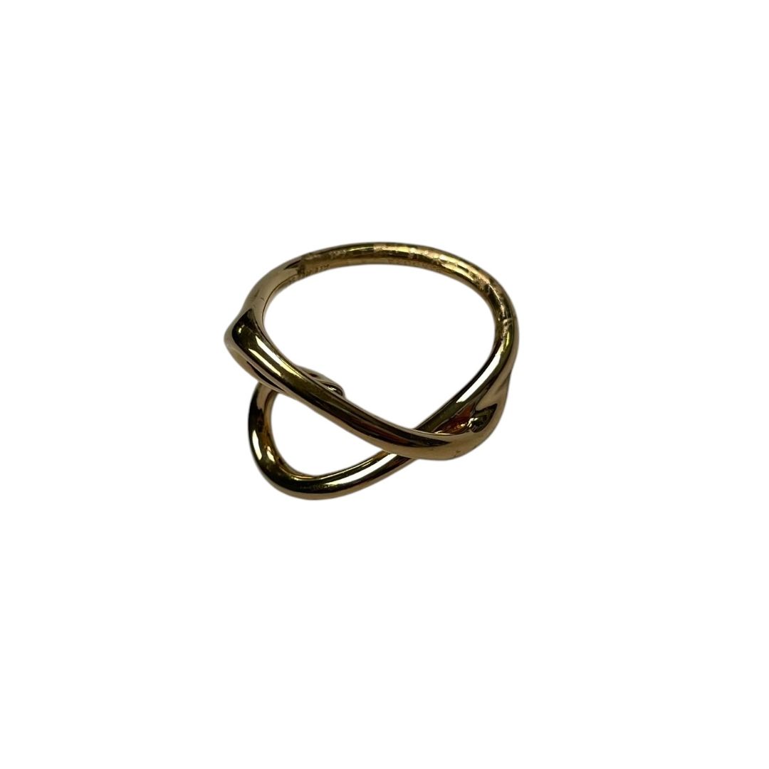 PANDORA Anillo Dorado Talle Unico
