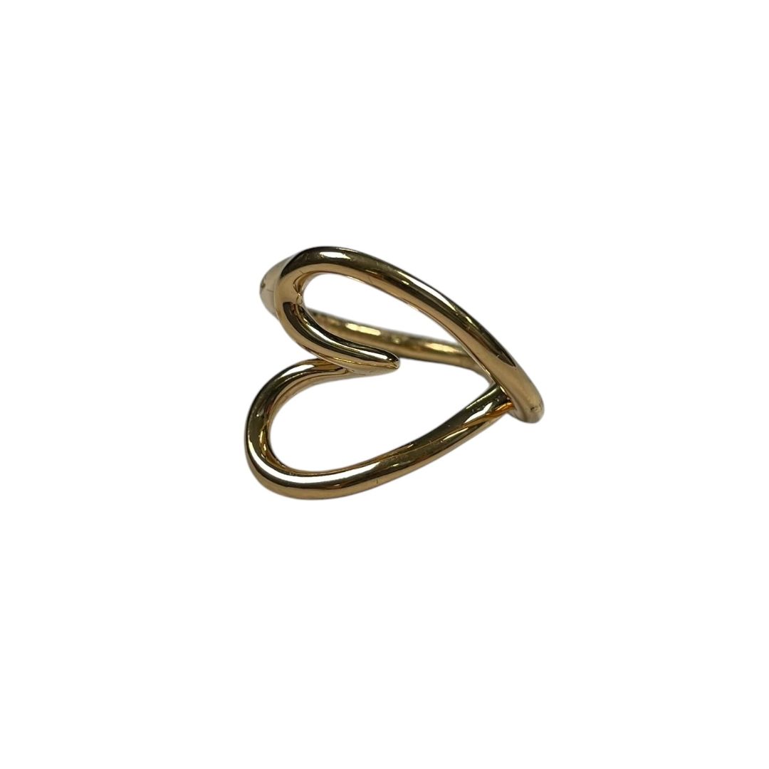 PANDORA Anillo Dorado Talle Unico