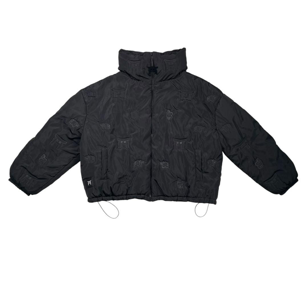 MUSURE Campera Negro Talle XL