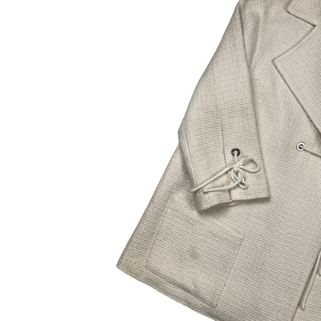 CHANEL Saco Blanco Talle 36