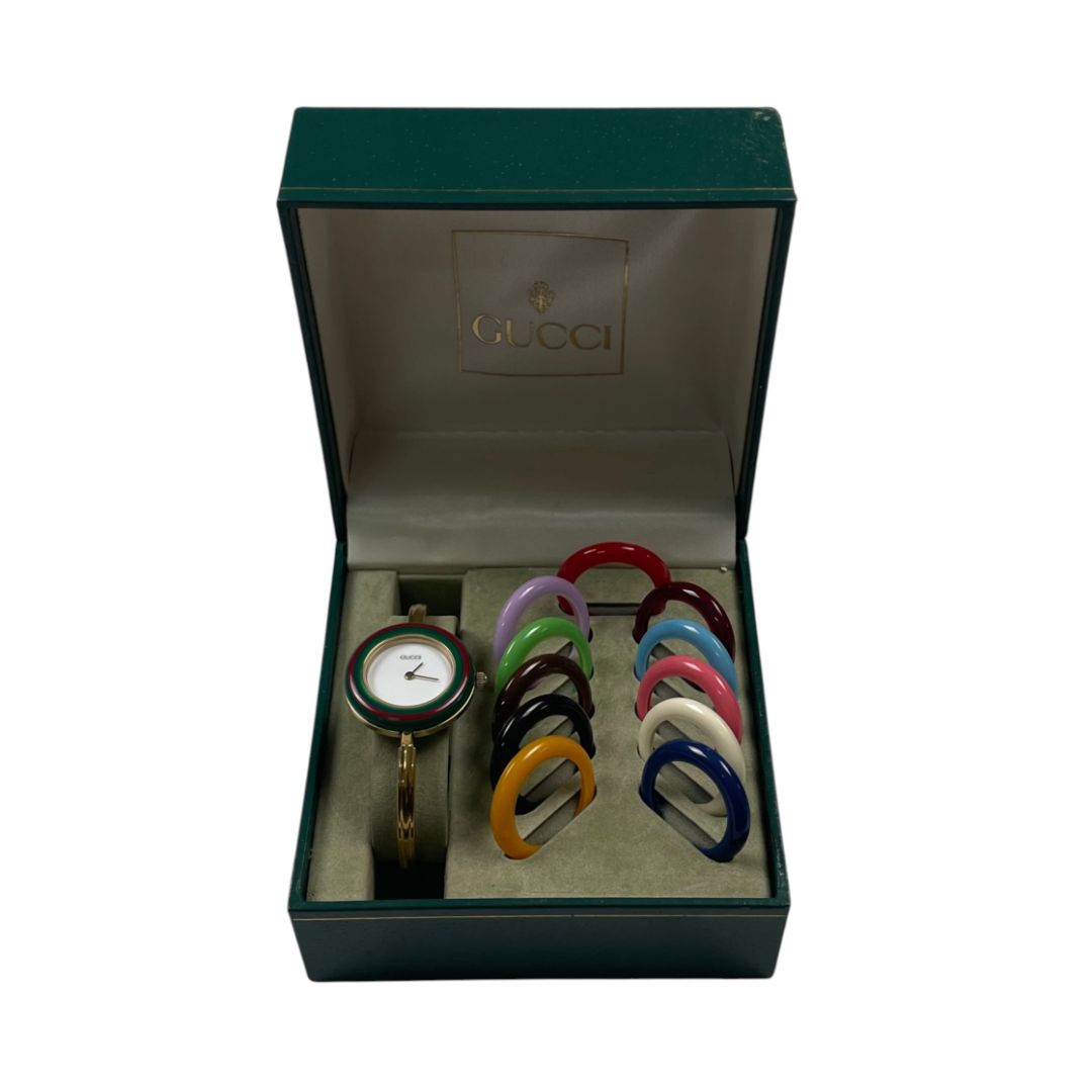GUCCI Reloj Pulsera Dorado Talle Unico