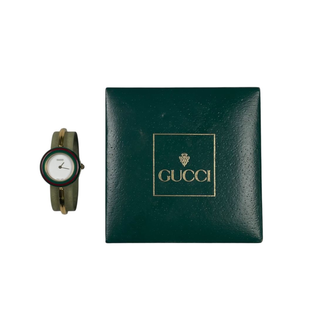 GUCCI Reloj Pulsera Dorado Talle Unico