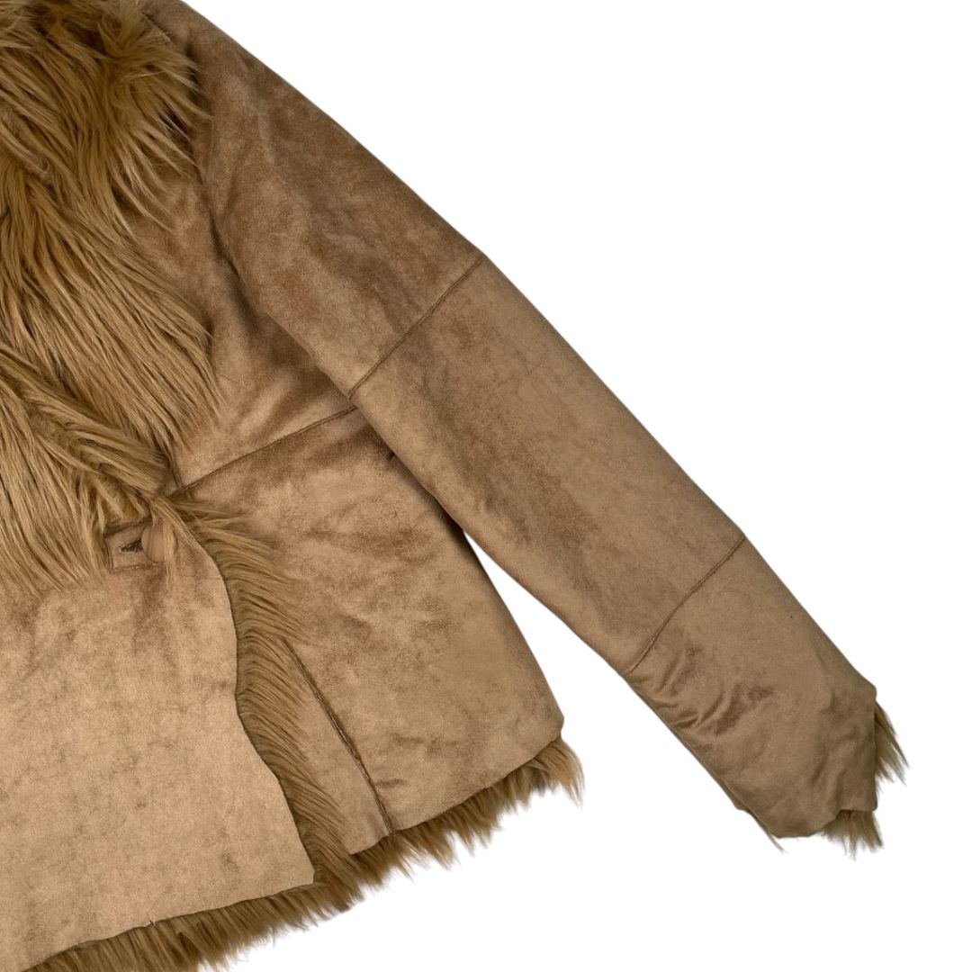 SIN MARCA Saco Marron Talle 2