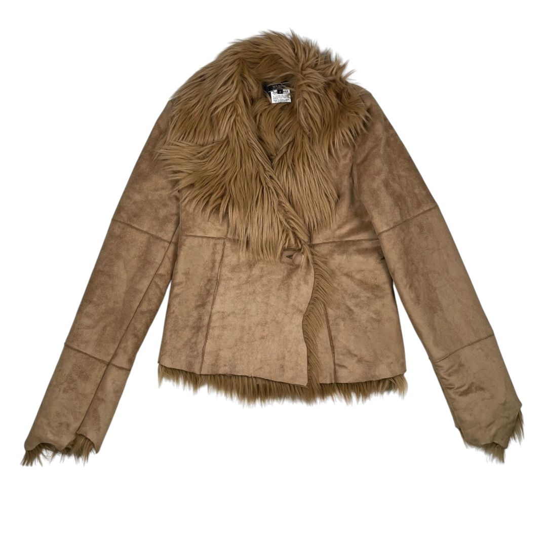 SIN MARCA Saco Marron Talle 2