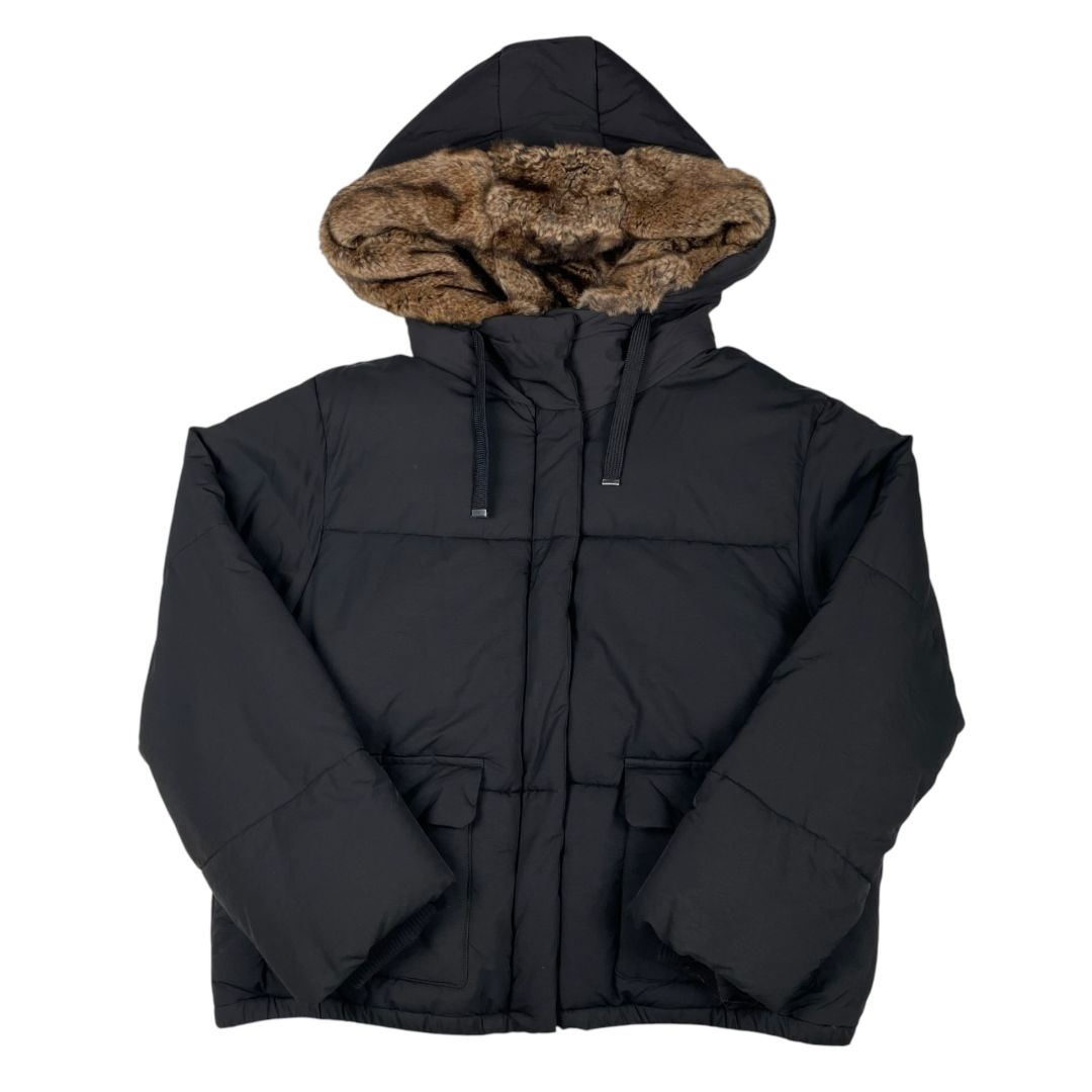 ZARA Campera Negro Talle L