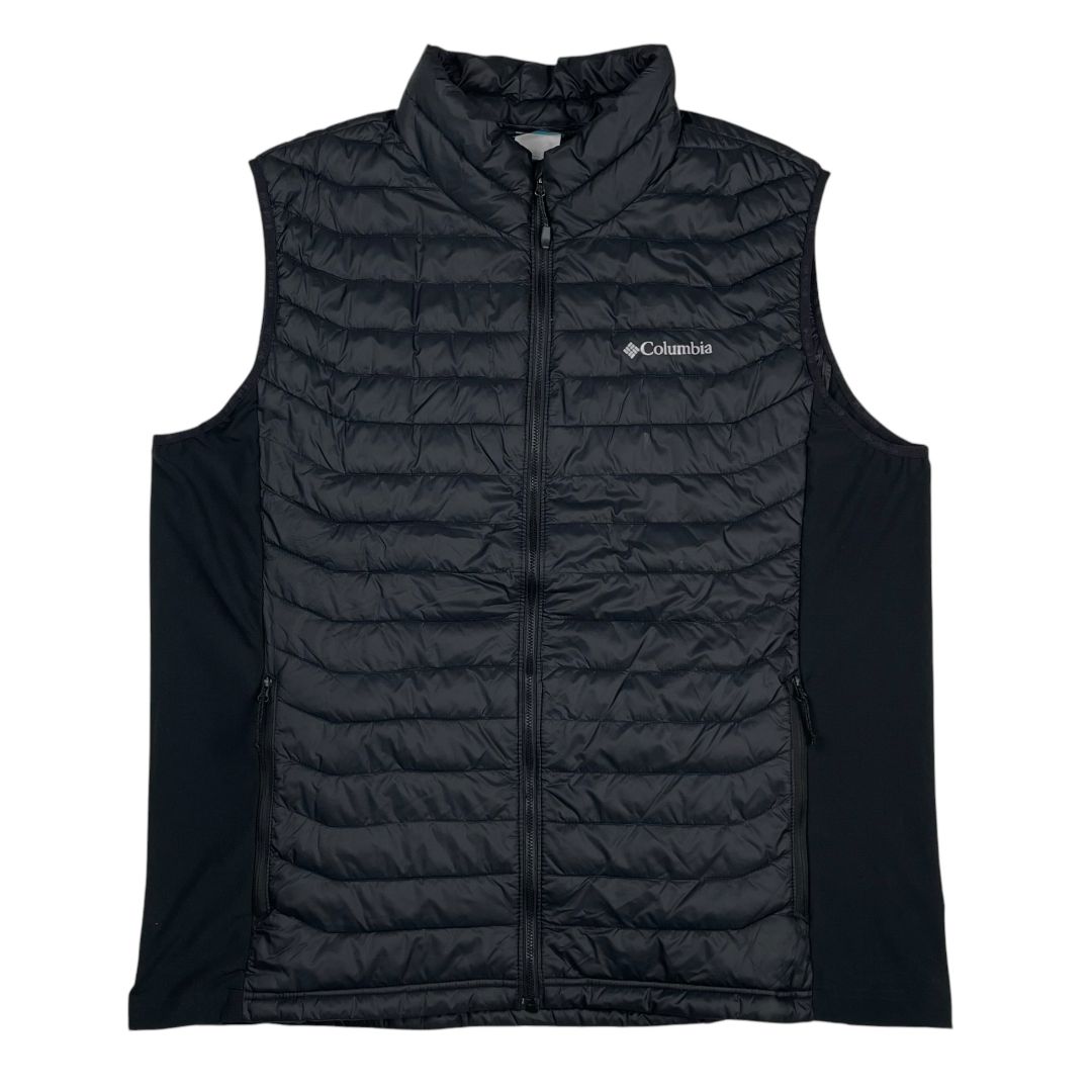 COLUMBIA Chaleco Corto Negro Talle XXL